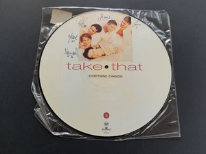 TAKE THAT - EVERYTHING CHANGES 1993 12" VINYL RECORD PICTURE DISC LP EX - Picture 1 of 3