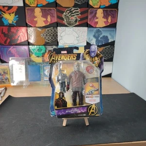 RARE MARVEL AVENGERS INFINITY WAR STAR-LORD 6 inch FIGURE Stone *tatty box* - Picture 1 of 5
