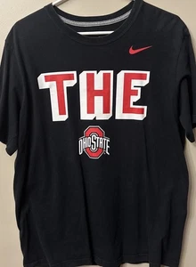 THE Ohio State University, Nike large black T-shirt - Picture 1 of 5