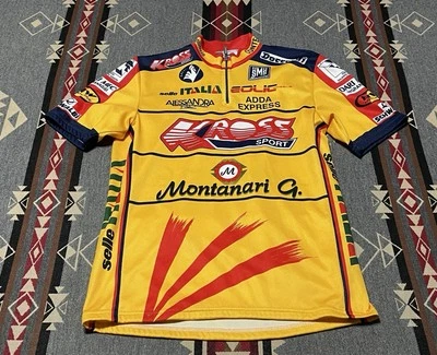 Camiseta deportiva de ciclismo Santini KRoss para hombre talla XL camisa de bicicleta de montaña T24 Foto 1 de 4