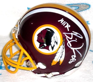 BRIAN ORAKPO SIGNED WASHINGTON REDSKINS SPEED MINI HELMET - Texas - J.S.A. Cert. - Picture 1 of 4