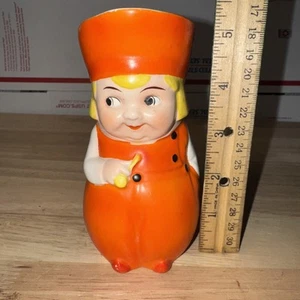 Vintage Goebel Double Crown Toby Jug Creamer S486/0 The Little Dutch Boy, Orange - Picture 1 of 10