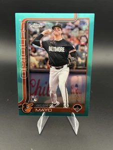 2025 Topps Chrome - Coby Mayo #120 Aqua Refractor /299 (RC) - Bild 1 von 2
