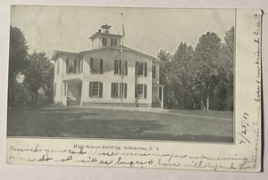 Postal - Schenevus High School, Schenevus NY RPPC 1907 - Imagen 1 de 2