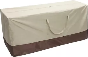 KWESOER 60" weather proof patio cushion storage silver coated oxford oversized - Picture 1 of 3