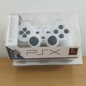 Official Sony Playstation 2 PSX DualShock 2 Controller White Unused Japan Import - Picture 1 of 10