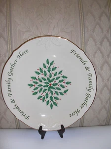 Lenox "Friends and Family Gather Here" Dessert Platter - NEW - MAKE OFFER! - Picture 1 of 3