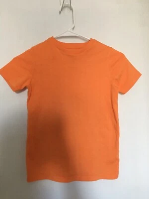 EUC BOYS MINI BODEN ORANGE TSHIRT 100%COTTON SZ 6-7Yrs - Image 1 of 2
