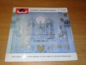 GUNTHER BRAUSINGER - Organ Magnificent - 1962 UK 12-track LP - Picture 1 of 7