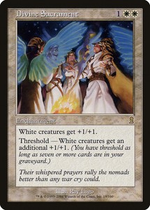 MTG Divine Sacrament Odyssey rare  