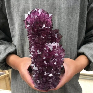 TOP! 5,7-6,6 LB seltene lila Alunite Kristall Mineralprobe Punkt Reiki Heilung - Bild 1 von 7