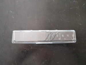 VW MAGGIOLINO KARMANN GHIA TYPE3 T2 T3 - COVER FUSIBILI 12 POSTI FUSE BOX 12 SEA - Imagen 1 de 3