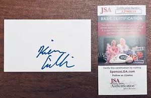 Kieran Culkin Firmata Autografata 3x5 Carta JSA Certificato Successione - Foto 1 di 1