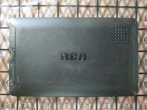 ORIGINAL BACK COVER+SPEAKER FOR RCA 7" TABLET BLACK MODEL: RCT6773W22 - Picture 1 of 2
