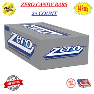 ZERO White Fudge Candy Bars 1.85-Ounce (Pack of 24) - Fast Free Ship - On Sale - Picture 1 of 6