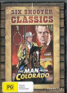 THE MAN FROM COLORADO - GLENN FORD - NEW & SEALED DVD FREE LOCAL POST - Foto 1 di 1