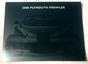 RARE ORIGINAL FACTORY 2000 PLYMOUTH PROWLER AUTOMOBILE BROCHURE - 6 PAGES - Picture 1 of 4