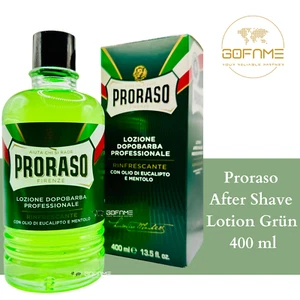 PRORASO After Shave Lotion 400 ml Grün, Green, PROFESSIONELLE Bartpflege & Rasur - Bild 1 von 3