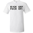 Short Sleeve T-Shirts - "Fck Off Fold Up" - Funny Party Casual Mens Graphic Tees
