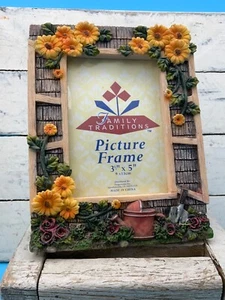 Family Traditions Novelty Picture Frame 3 x 5” Pic Size - Picture 1 of 6