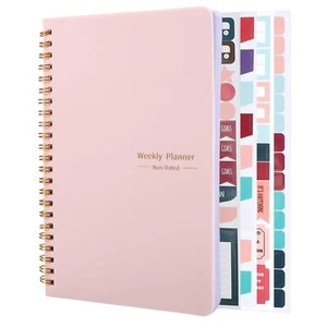 Quaderno To Do List, A5 Planner Settimanale Non Datato, Planning Pad Checklist - Foto 1 di 5