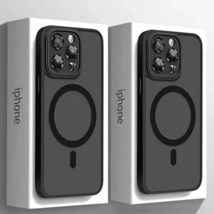 Magnetic Anti-fall Mobile Phone Case with MagSafe for iPhone 16 Pro Max,15,14,13 - Picture 1 of 22