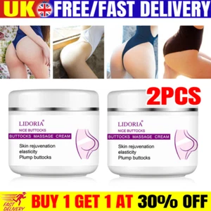 2PCS Butt Enlargement Cream HIP LIFT UP Bigger Increase Butt Size Enhancement - Picture 1 of 6