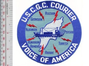 US Coast Guard Greece Panama Cutter Courier WTR-410 Voice of America Vel Hooks - Bild 1 von 1