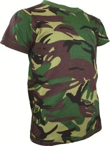 Highlander DPM Camo Adult Cotton T-Shirt Camouflage Army Camo - Picture 1 of 1