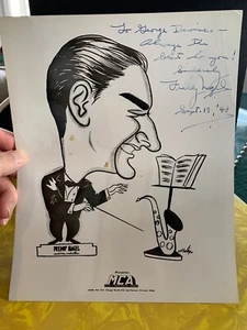 Freddy Nagel & His Orchestra foto autografata firmata personalizzata divina - Foto 1 di 12