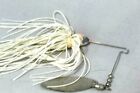 Vintage Stanley Wedge Fish Lure Bait Silver Spinner Red/White Free Fast Shipping