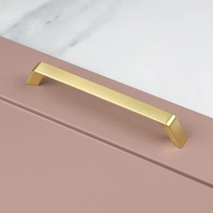10x 160mm Manijas de Latón Armario de Cocina Armario Puerta Cajón Tirador Dorado Muebles - Imagen 1 de 3