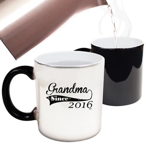 Grandma Since 2016 Funny Mugs Novelty Colour Changing Mug GIFT BOXED Boxed Cup - Picture 1 of 3