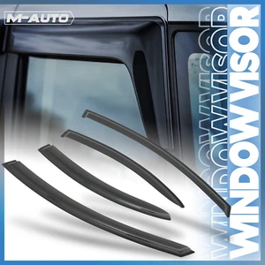 Smoke Window Visor Shade Vent Sun Wind Rain Deflector Guard for 00-05 Dodge Neon - Foto 1 di 6