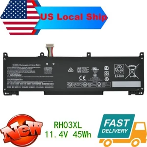 Genuine RH03XL Battery for HP ProBook 430 440 445 450 455 630 640 650 G8 45Wh - Picture 1 of 4