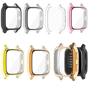 For Garmin Venu SQ/SQ2 Music Watch Case Cover TPU Screen Protector Bumper Frame - Picture 1 of 19