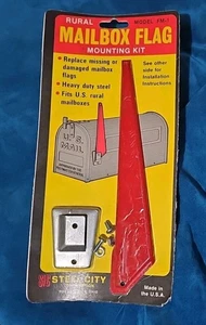 Vintage Mailbox Flag Kit - MADE IN USA - Picture 1 of 3