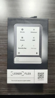 Ledger - Flex Crypto Hardware Wallet - E Ink Touch Screen - Bluetooth - Graphite - Image 1 of 2
