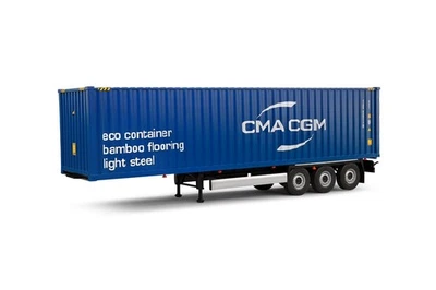 RIMORCHIO CONTENITORE ""CMA CGM"" - 2024 - Immagine 1 di 4