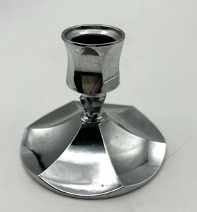 Vintage Irvinware Metal Candlestick Holder Made in USA - Picture 1 of 8