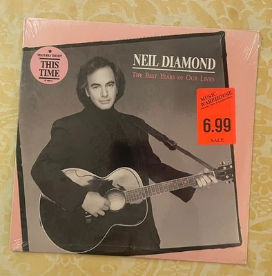 SEALED Neil Diamond The Best Years Of Our Lives w Hype Sticker And Price Sticker - Image 1 of 4