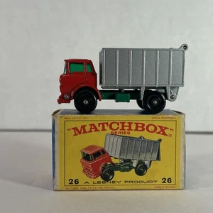 Vintage Lesney Matchbox #26 - GMC Tipper Truck + Original Box - Picture 1 of 7
