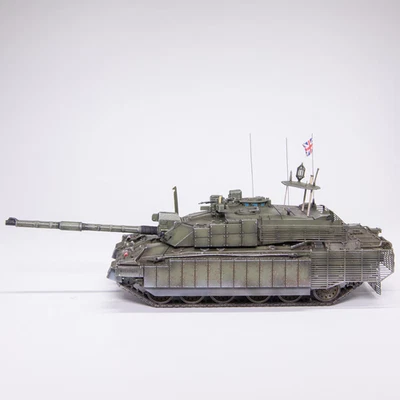Tanque de batalha principal AM 1/72 British Challenger 2 TES modelo acabado pintado - Imagem 1 de 4
