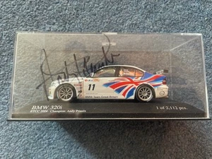 1/43 BMW 320i BMW ETCC 2004 Champion FIRMATO #11 Andy Priaulx - Foto 1 di 8