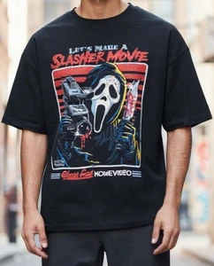 Ghost Face Scream Shirt Herren XL Let's Make a Slasher Movie Steven Rhodes Neu ohne Etikett - Bild 1 von 2