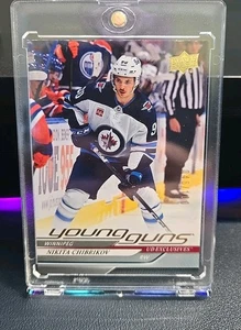 2024-25 Upper Deck Series 1 Nikita Chibrikov Young Guns UD Exclusives /100 #245 - Picture 1 of 3