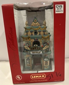 Lemax The Murray Theater Lighted Building Village Collection 2006 - Picture 1 of 8