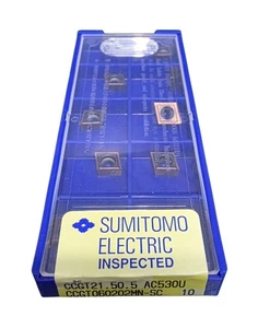 Sumitomo CCGT060202MN-SC AC530U Hartmetalleinsatz 10 Stück - Bild 1 von 3