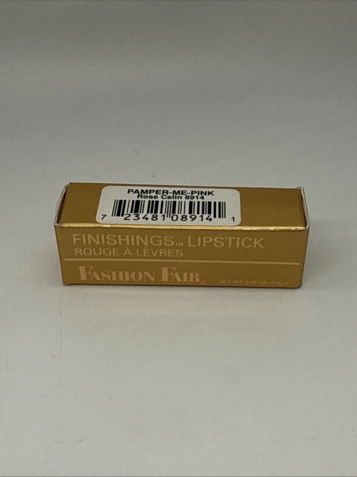 Lápiz labial Fashion Fair Finishings Pamper Me Pink 8914 nuevo en caja (D7) Foto 1 de 1