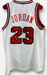 Michael Jordan Nike Flight 8403 Rookie Jersey Sz Medium NBA/Chicago Bulls HOME - Picture 1 of 7